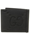 Jumbo GG Money Clip Card Wallet Black - GUCCI - BALAAN 4