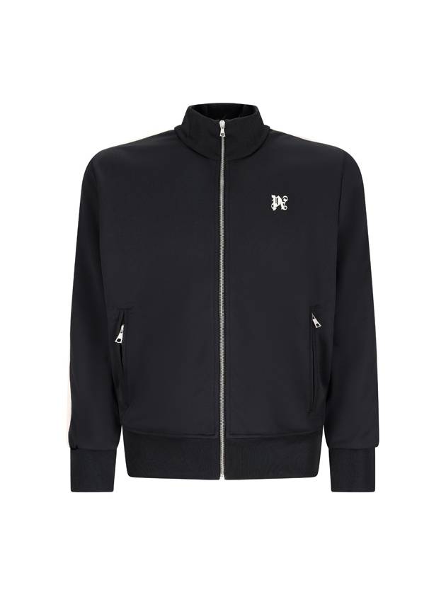 Monogram Classic Track Jacket Black - PALM ANGELS - BALAAN 2