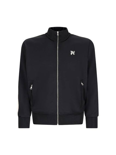 Monogram Classic Track Jacket Black - PALM ANGELS - BALAAN 2