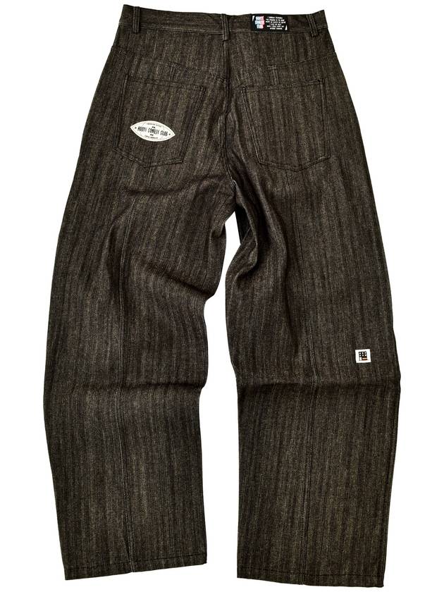 DIPPING SAUCE TWO TUCK DENIM PANTS - FREAKISH BUILDING - BALAAN 3