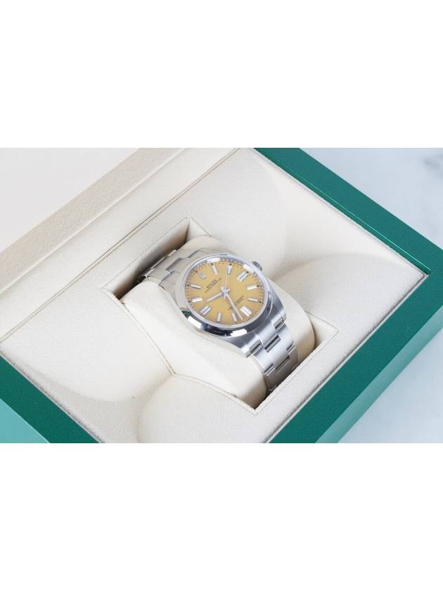 Oyster Perpetual 41 Yellow 21 Years - ROLEX - BALAAN 4