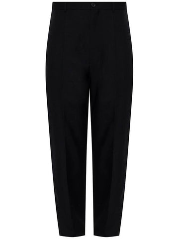 Men's Blend Tailored Straight Pants Black - BALENCIAGA - BALAAN.