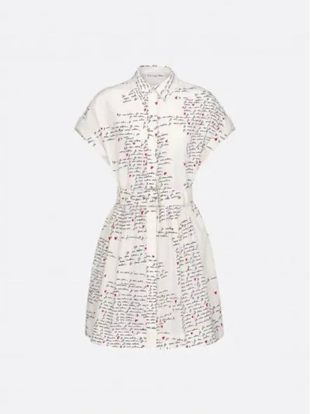 Amour Belt Shirt Dress 441D02B3849 X0893 - DIOR - BALAAN 1