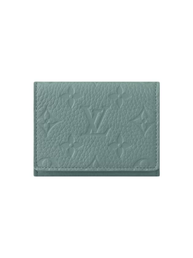 Envelope Business Card Wallet Green - LOUIS VUITTON - BALAAN 1