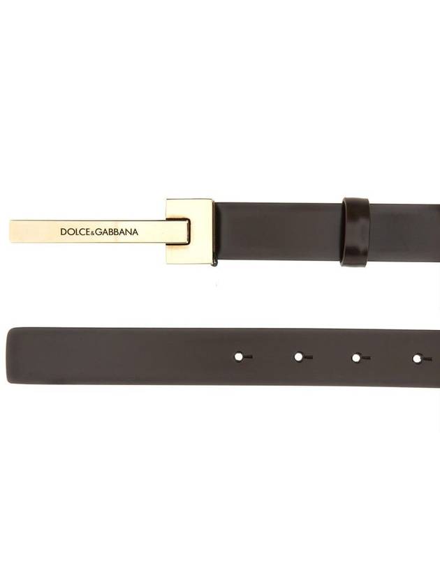 Dolce & Gabbana Belt With Logo - DOLCE&GABBANA - BALAAN 2