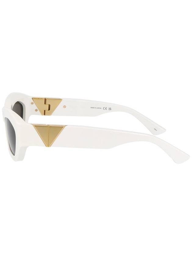 Sunglasses BV1221S 004 004 WHITE WHITE GRAY - BOTTEGA VENETA - BALAAN 4