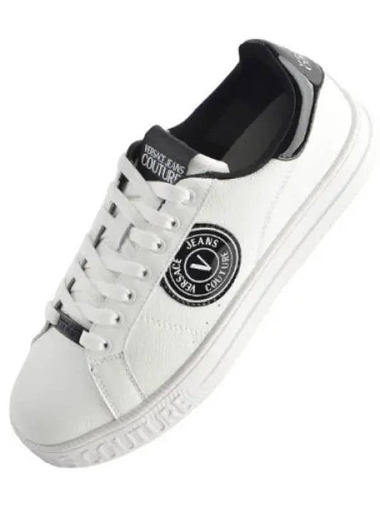 Emblem Court Sneakers Men s Running Shoes - VERSACE - BALAAN 1