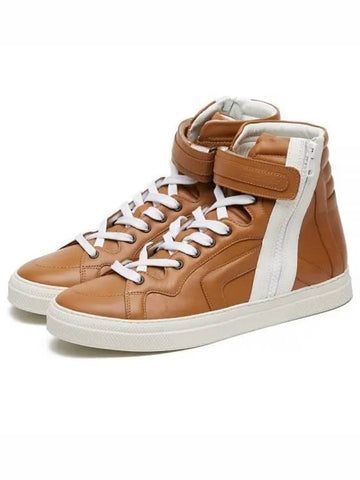 Men s Brown High Top Sneakers 112 WHITE 1156745 - PIERRE HARDY - BALAAN 1