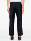 GG Jacquard Straight Pants Blue - GUCCI - BALAAN 4