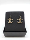 CC logo drop earrings gold - CHANEL - BALAAN 3