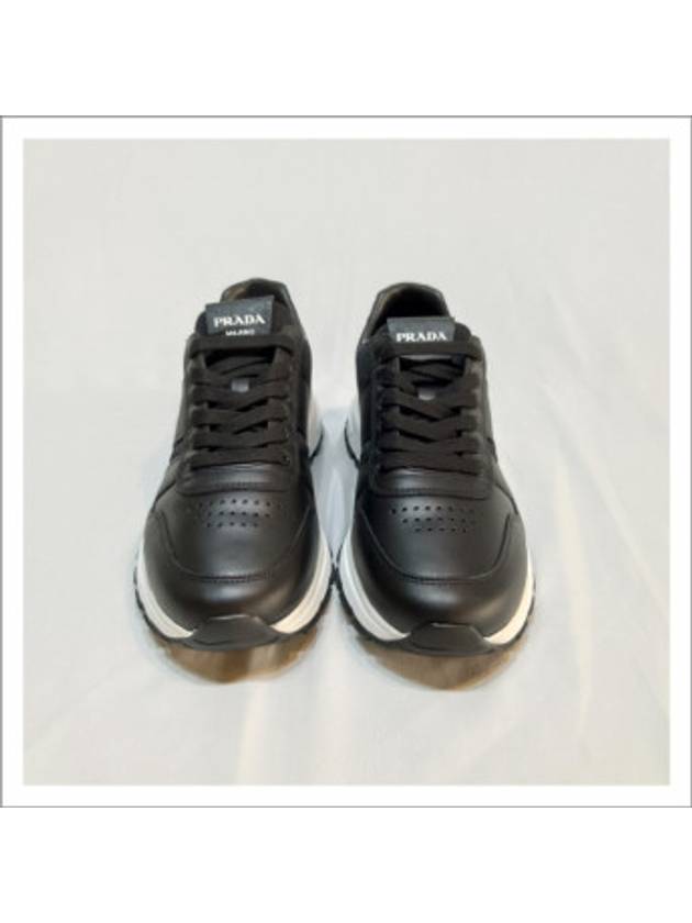 Prax01 Low Top Sneakers Black - PRADA - BALAAN 2