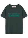 Kids Logo T Shirt Dark Green F24120 021BG - THE ANIMALS OBSERVATORY - BALAAN 2