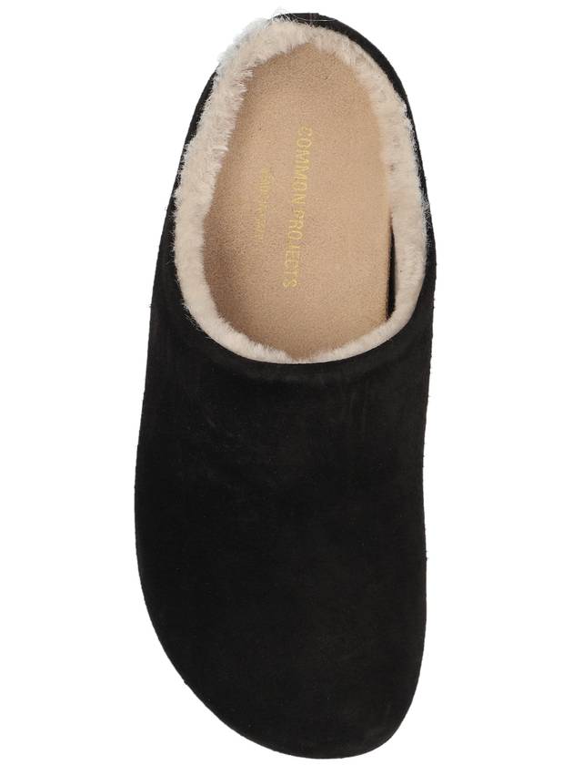 Common Projects Leather Clogs Clog, Women's, Brown - COMMON PROJECTS - BALAAN 6