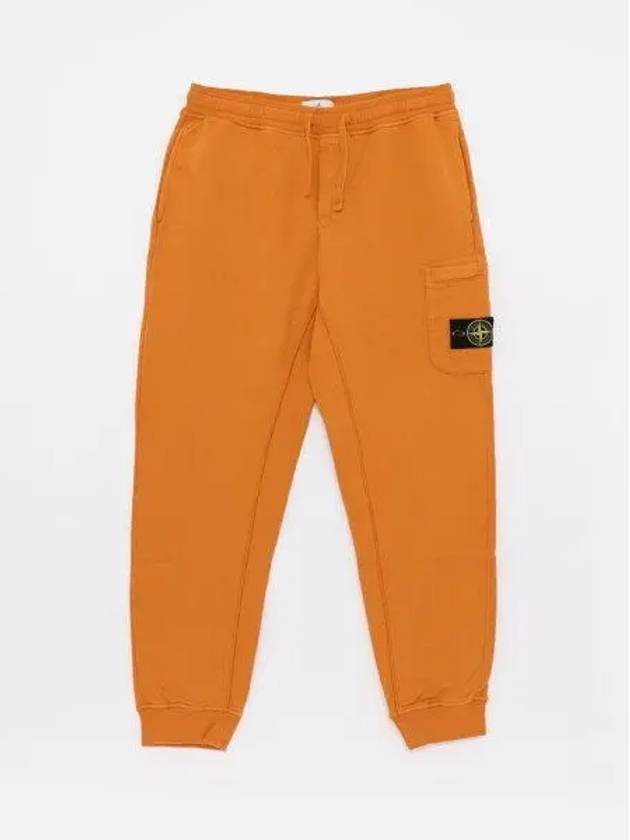 Wappen Patch Cargo Jogger Pants Orange - STONE ISLAND - BALAAN 2