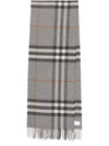 Check Pattern Scarf Grey - BURBERRY - BALAAN 2