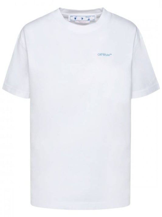 Gradient Arrow Short Sleeve T-Shirt White - OFF WHITE - BALAAN 1