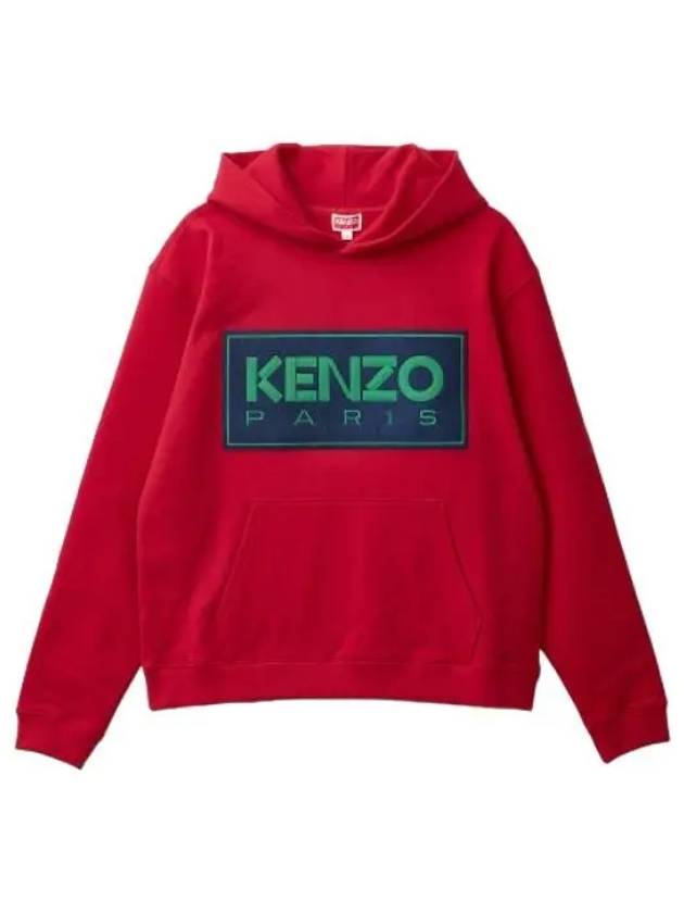 Paris hooded medium red t shirt hoodie - KENZO - BALAAN 1