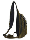 Nylon B Sling Bag Khaki - CP COMPANY - BALAAN 4