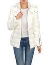 Women s goose down padded jacket Pigna belted hoodie VDDJ25235 WHS - DUVETICA - BALAAN 8