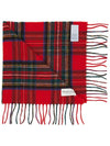 Iconic Tartan Oversized Cashmere Scarf Royal Stuart - JOHNSTONS OF ELGIN - BALAAN 4