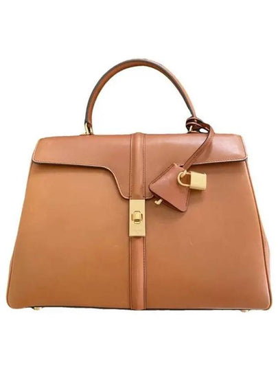 Natural Calfskin Classique 16 Tote Bag Tan - CELINE - BALAAN 2