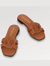 LV Isola Flat Mule Sandals Brown Slippers - LOUIS VUITTON - BALAAN 4