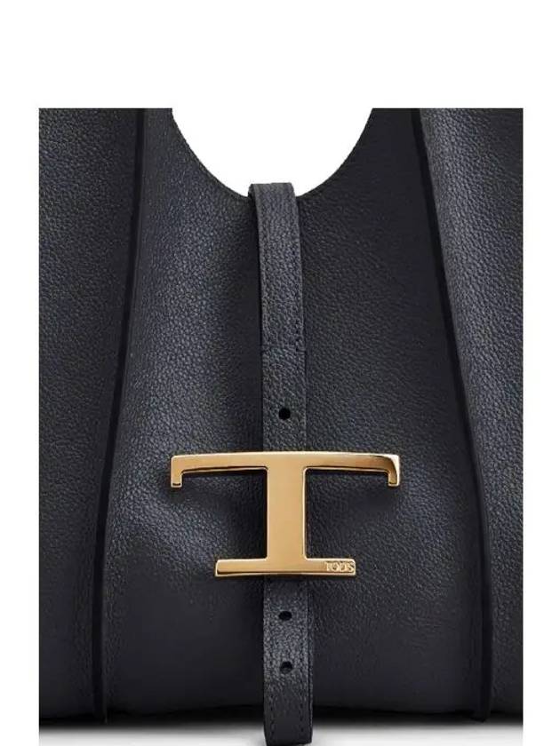 Small Timeless Tote Bag Black - TOD'S - BALAAN 6