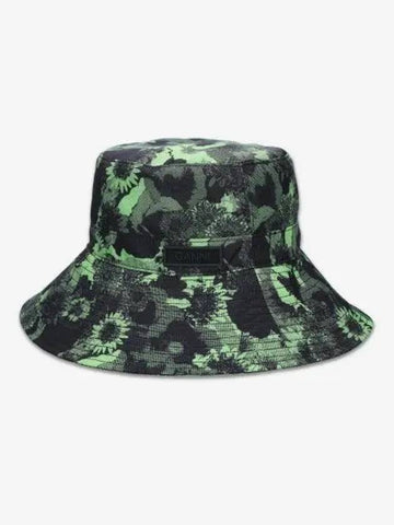 Recycle Tech Printing Bucket Hat Peapod A4594484 - GANNI - BALAAN 1