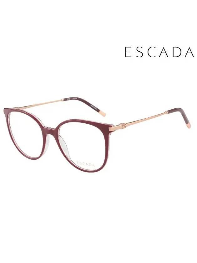 Glasses Frame VES C64 0U78 Round Women - ESCADA - BALAAN 1