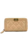 Boy Caviar Zipper Wallet - CHANEL - BALAAN 2