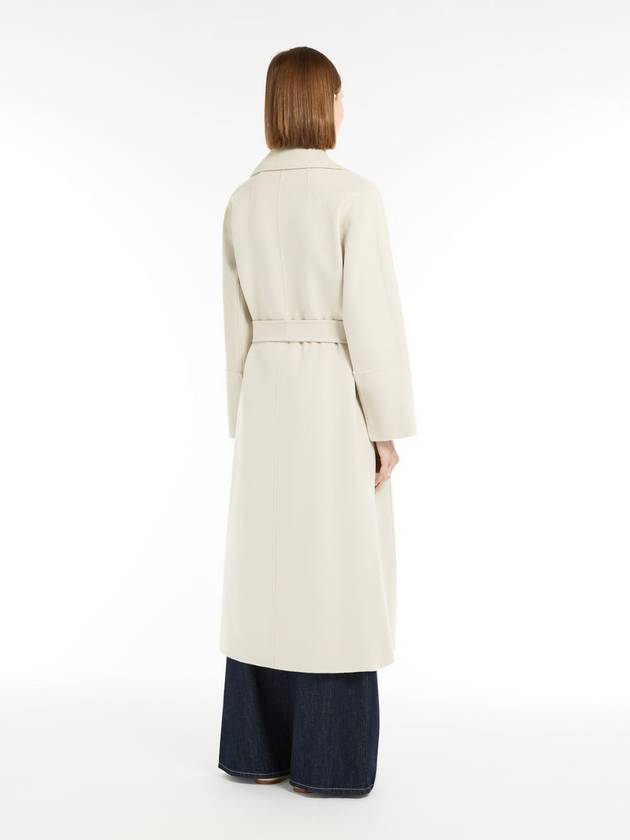 Elisa long wool robe single coat natural - S MAX MARA - BALAAN 5