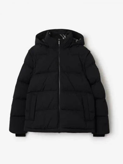 Logo patch padded jacket 8096911 - BURBERRY - BALAAN 2