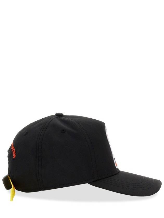 logo patch ball cap black - DSQUARED2 - BALAAN 3