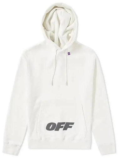 Logo Wing Off Hoodie White - OFF WHITE - BALAAN 1