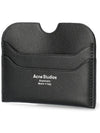 Silver Logo Card Wallet Black - ACNE STUDIOS - BALAAN 5