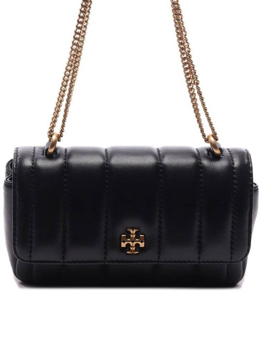 Kira Flap Mini Shoulder Bag Black - TORY BURCH - BALAAN 2