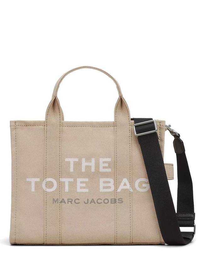 Logo Medium Canvas Tote Bag Beige - MARC JACOBS - BALAAN 2