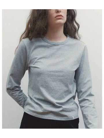 BASIC LONG SLEEVE MELANGE GRAY - BENSIMON - BALAAN 1