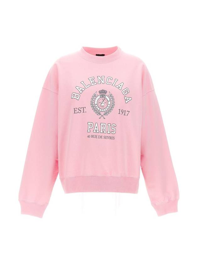 College 1817 Sweatshirt Pink - BALENCIAGA - BALAAN 1