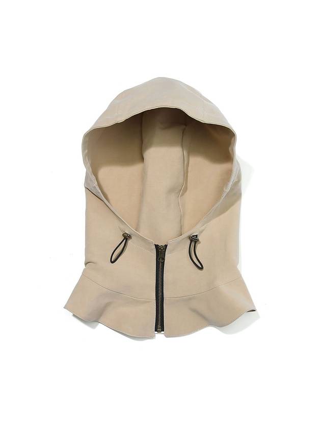 Cotton String Balaclava Beige - OGARP - BALAAN 2