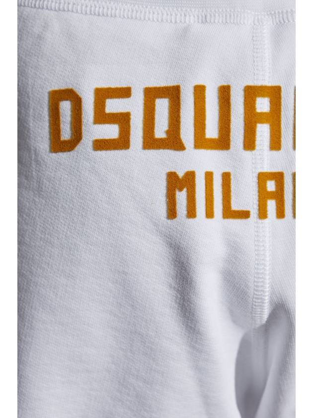 Dsquared2 Logo Shorts, Women's, White - DSQUARED2 - BALAAN 5