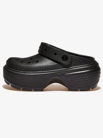 Stomp Clog BLACK - CROCS - BALAAN 1