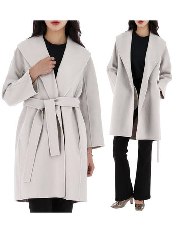 mesh virgin wool coat MESSI 011 - MAX MARA - BALAAN 1