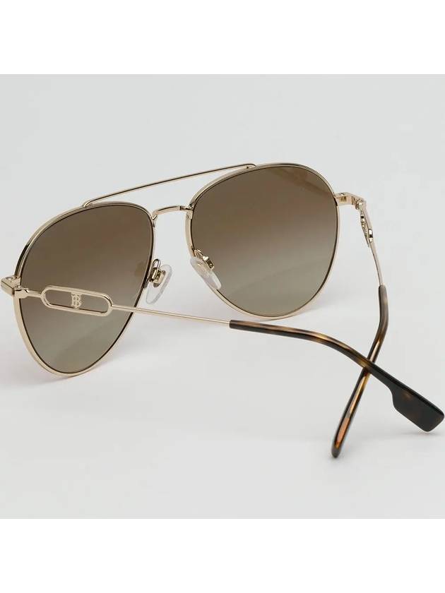 Eyewear Carmen Aviator Sunglasses Brown - BURBERRY - BALAAN 5