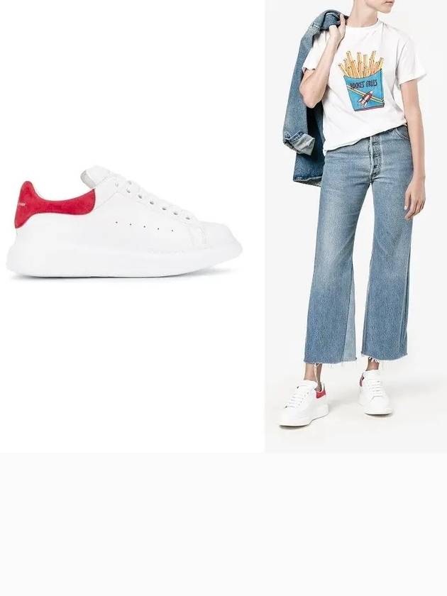 Oversized Low Top Sneakers White - ALEXANDER MCQUEEN - BALAAN 2