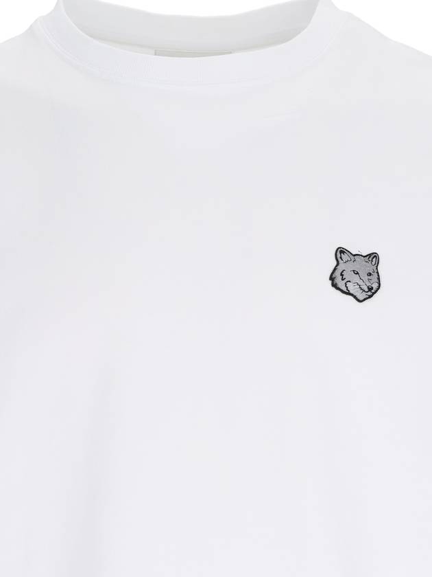 Bold Fox Head Patch Comfort Short Slevee T-Shirt White - MAISON KITSUNE - BALAAN 4