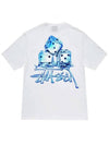 Melted Short Sleeve T-Shirt White - STUSSY - BALAAN 2