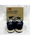 39 New Balance x 574 Women s Denim Sneakers Royal Blue - MIU MIU - BALAAN 5