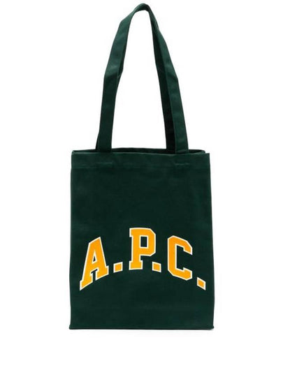 Lou University Tote Bag Green - A.P.C. - BALAAN 2