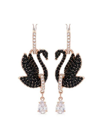 Swan drop earrings 5678047 - SWAROVSKI - BALAAN 1